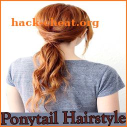 Ponytail Hairstyle Step by Step Video Pony Tail icon