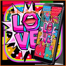 Pop Art Love Theme icon