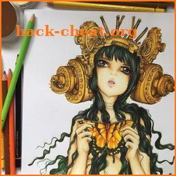 Pop Manga Anime Coloring Book icon