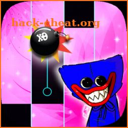 Poppy Playtime Huggy Wuggy piano bomb tiles 2022 icon