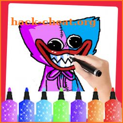 Poppy Wuggy Playtime-coloring icon