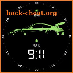 Porsche Silhouette - Watchface icon