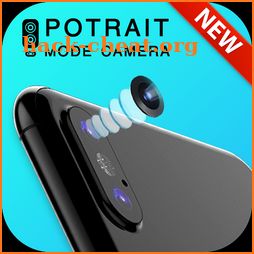 Portrait Mode Camera : DSLR Camera icon
