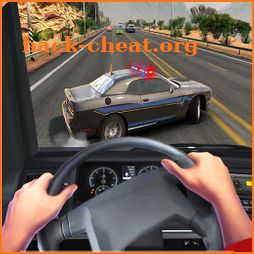POV Car Highway Driving Police Racer Simulator 3D icon