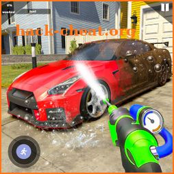 Power Gun Washing Simulator 3D icon
