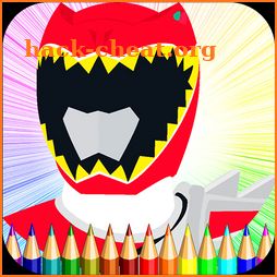 Power rangers coloring 2 icon