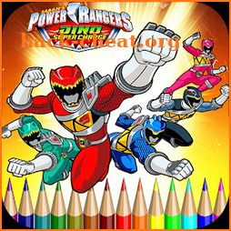 power rangers coloring icon