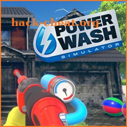 Power wash simulator 3D graphics icon