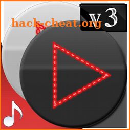 Poweramp v3 skin red dots icon