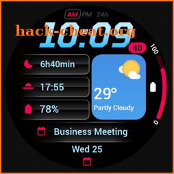 PRADO 92 Weather Watch Face icon