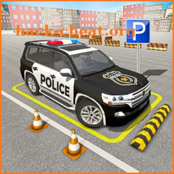 Prado Police Car Parking Games icon