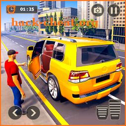 Prado Taxi Car Driving Simulator icon