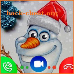 Prank call Snowman Video and Chat icon