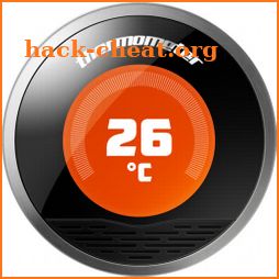 Precise thermometer and hygrometer icon