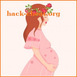 Pregnancy calculator, symptoms, signs, calendar icon
