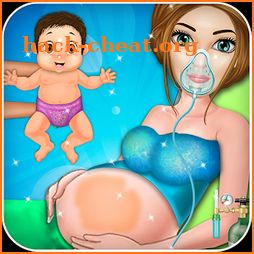 Pregnant Mom Doctor Operation Baby Birth Games icon