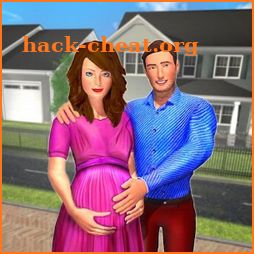 Pregnant Mom Virtual Family Happy Home icon