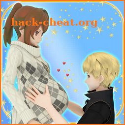 Pregnant Mother Anime Games:Pregnant Mom Simulator icon