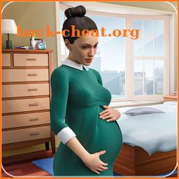 Pregnant Mother Family Game 3D icon