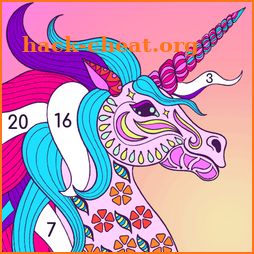Premium Coloring Book - color by number, coloring icon