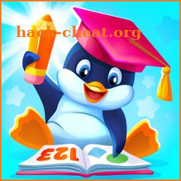 Preschool educational games for kids with Pengui icon