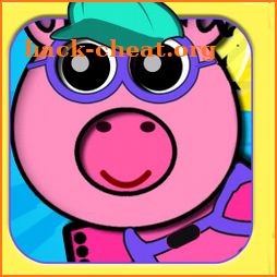Preschool Pig ABC - learning games for little kids icon