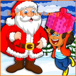 Pretend My Winter Christmas: Santa Claus Gift icon