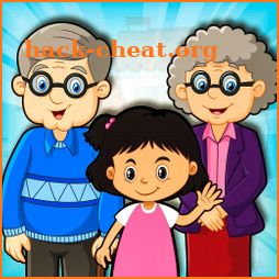 Pretend Play My Grandparents: Happy Granny Family icon
