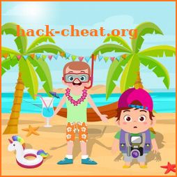 Pretend Play Summer Vacation My Beach Party Game icon