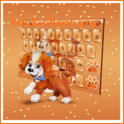 Pretty Bread Puppy Keyboard Theme icon