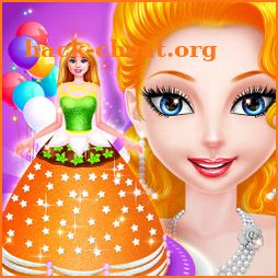 Princess Birthday Cake Party Salon icon