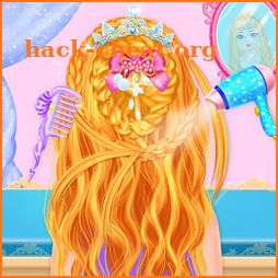 Princess Braided Hairstyle Makeover icon