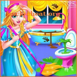 Princess Castle House Cleanup - Cleaning for Girls icon