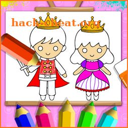 Princess Coloring Book - Coloring For Girls icon
