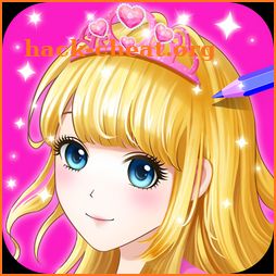 Princess Coloring Book for Kids & Girls Free Games icon