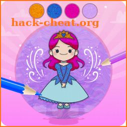 Princess Coloring Book: Fun Dressing Game icon