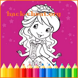 Princess Coloring Book Pages Art For Kids 2018 icon