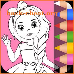 Princess Coloring for Kids 2 icon