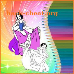 Princess Colouring Fun icon