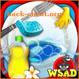 Princess Dish Washing - Cleanup Salon icon