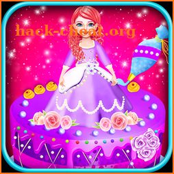 Princess Doll Wedding Cake Maker icon