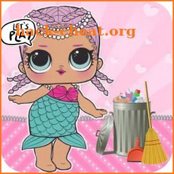Princess Dolls Cleaning –  Dolly Room icon