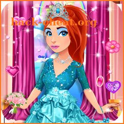 Princess dress up game icon