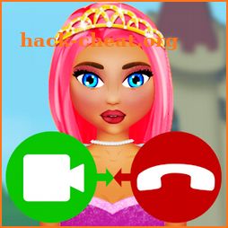 Princess Fake Video Call icon