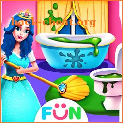 Princess Home Cleaning – House Clean Games icon