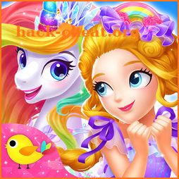Princess Libby Rainbow Unicorn icon