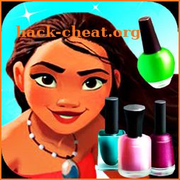 💅 Princess Moana Nail Salon Manicure icon