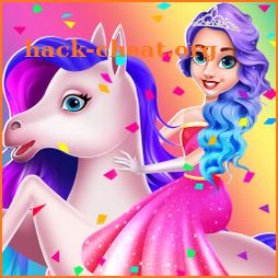 Princess Pony Horse Caring - Magical Beauty Salon icon