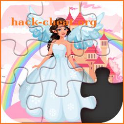 Princess Puzzles: game for girls icon