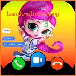 Princess Shimmer with Shine Video Call & Chat icon